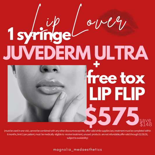 Lip Lover: 1 Syringe of Juvederm Ultra or Ultra Plus + Free Lip Flip with Nurse Juli or Nurse Lily