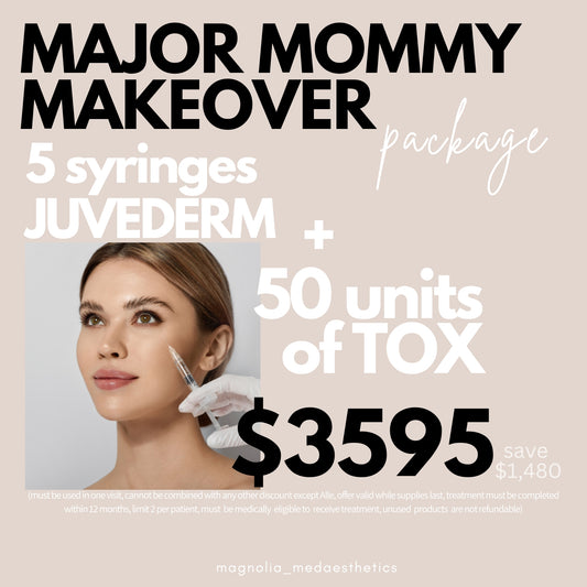 Major Mommy Makeover: 5 Syringes of Filler + 50 Units of Tox