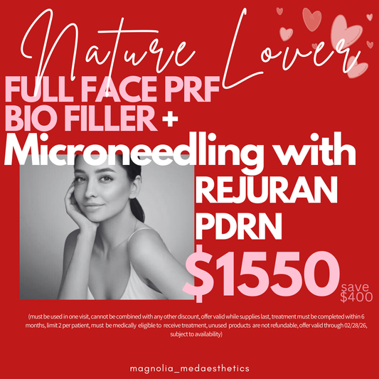 Nature Lover: Full Face PRF Biofiller + Microneedling Rejuran PDRN