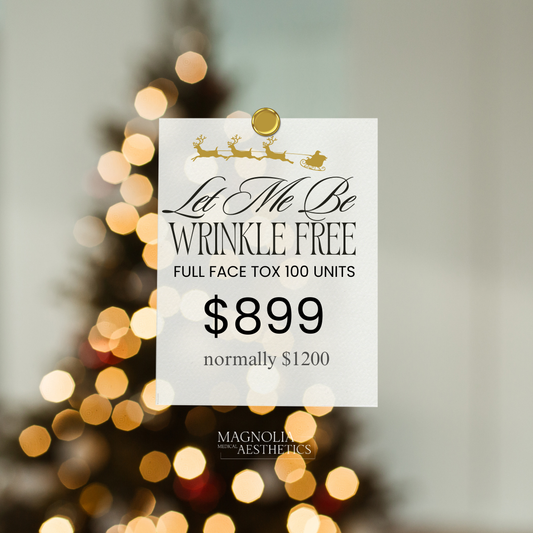 Wrinkle Free: Full Face Botox - 100 Unit package $899